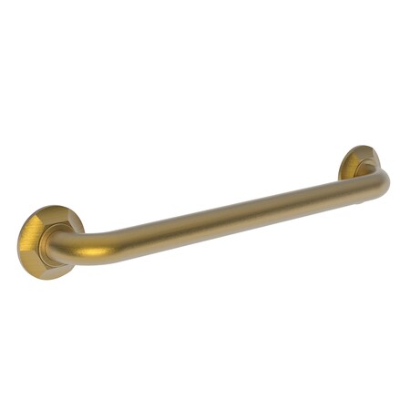 Newport Brass 21" L, Two Post, Solid Brass, 18" Grab Bar in Satin Bronze, Pvd, Satin Bronze (PVD) 1200-3918/10